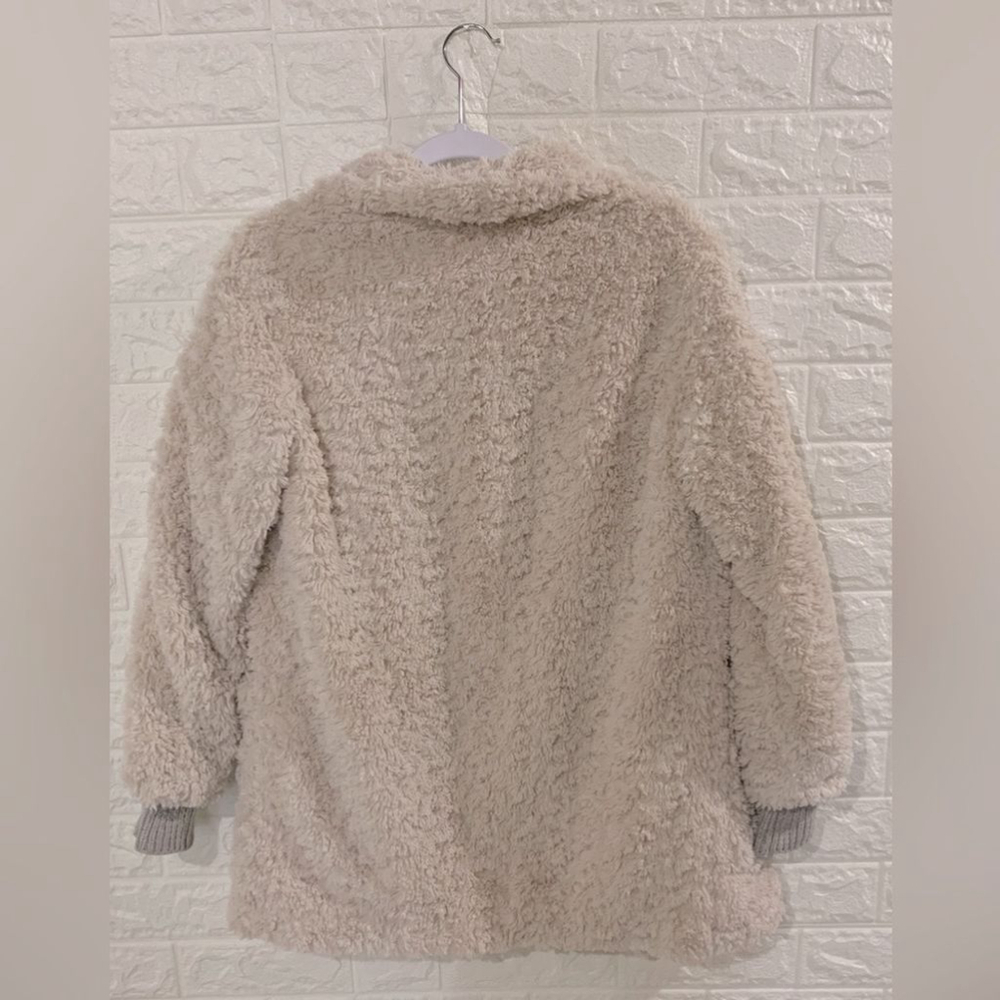 WILFRED FREE ARITZIA GORGEOUS FUZZY JACKET | LINED BLAZER | SUPER SOFT SHERPA CO - Picture 3 of 6